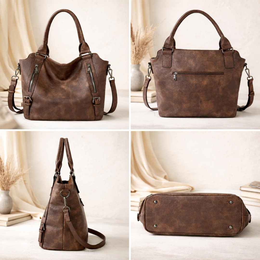 Violaine | Crossbody Shoulder Bag for Women - worn view