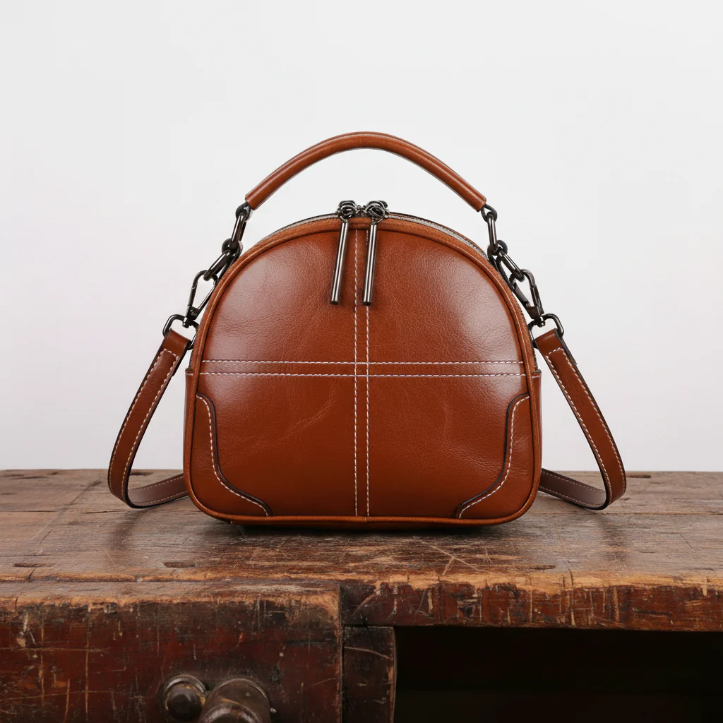 Wilhelmine | Dome Crossbody Bag for Women - front view
