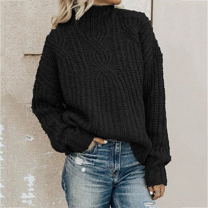 Yvette Sophisticated Wool Blend Knit Sweater for Women, view 3