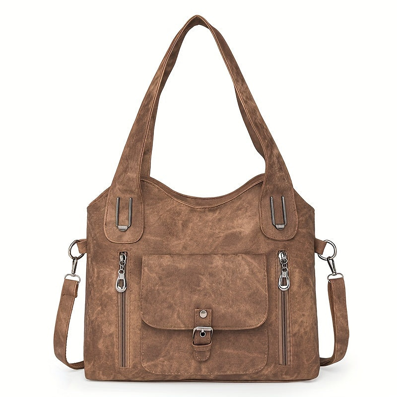 Eulalie | Vintage Shoulder Bag for Women - side view