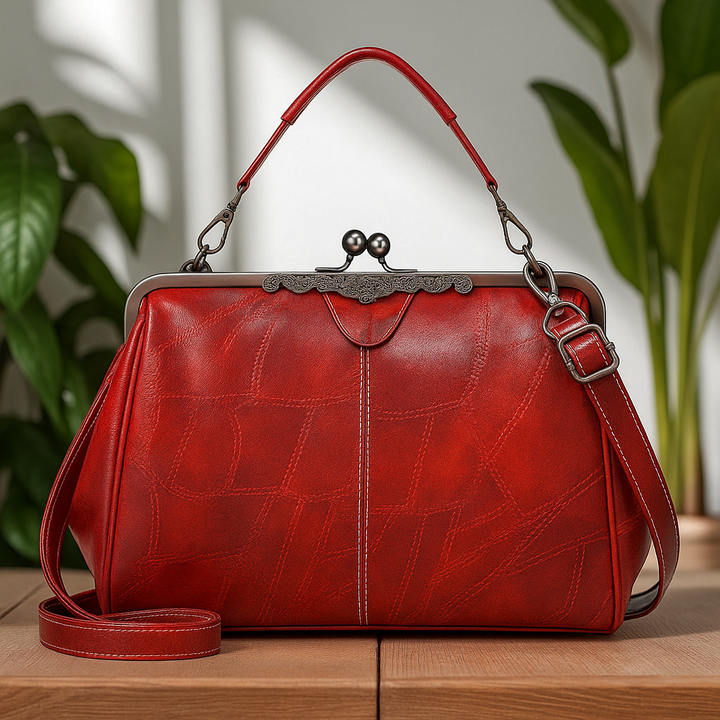 Ysoline | Vintage Crossbody Bag for Women - strap detail