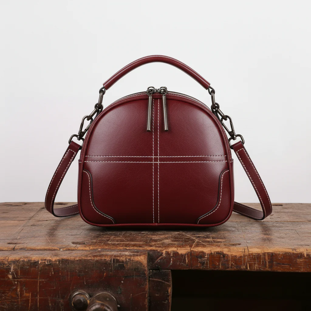 Wilhelmine | Dome Crossbody Bag for Women - interior view