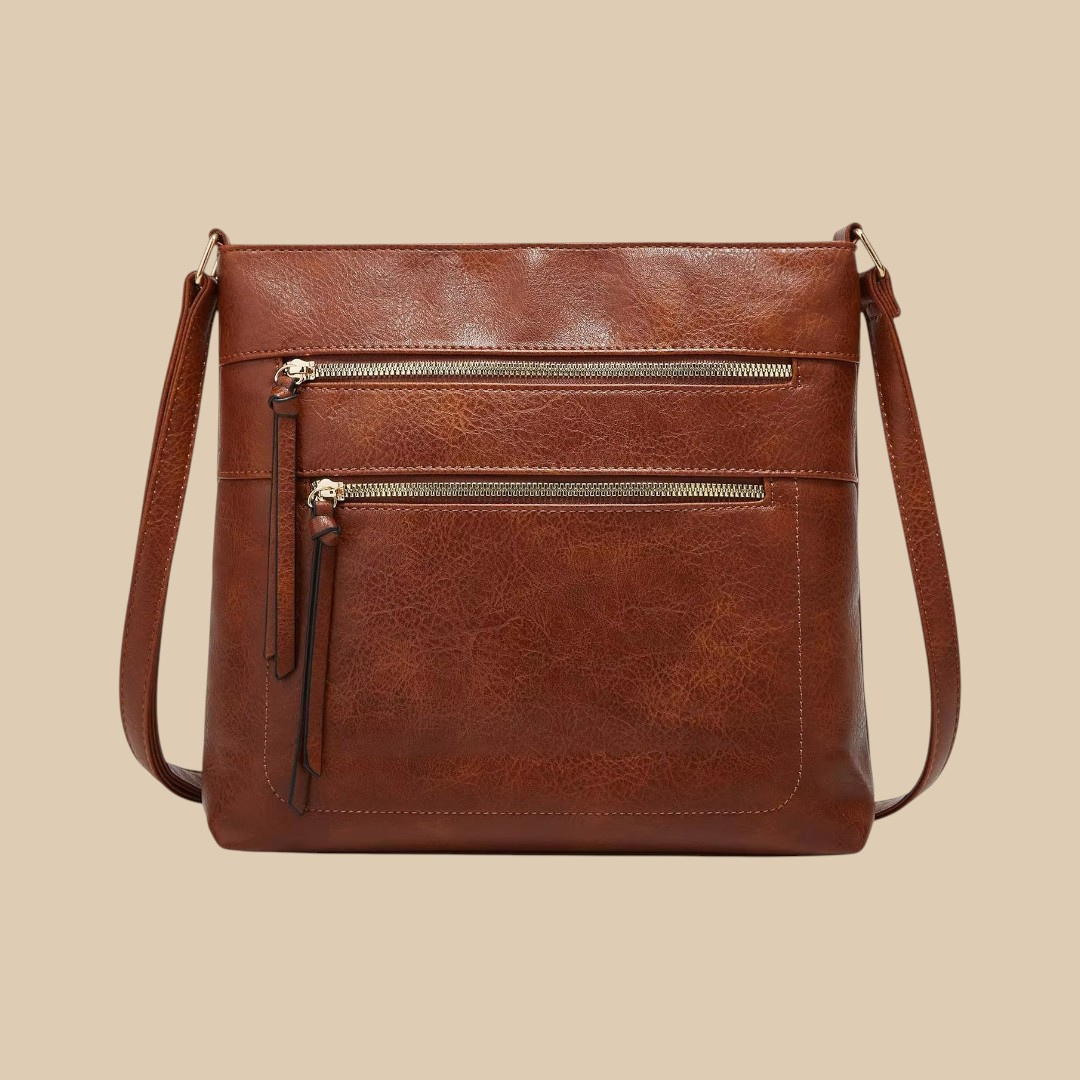 Reine | Twin Zip Crossbody Bag for Women - interior view
