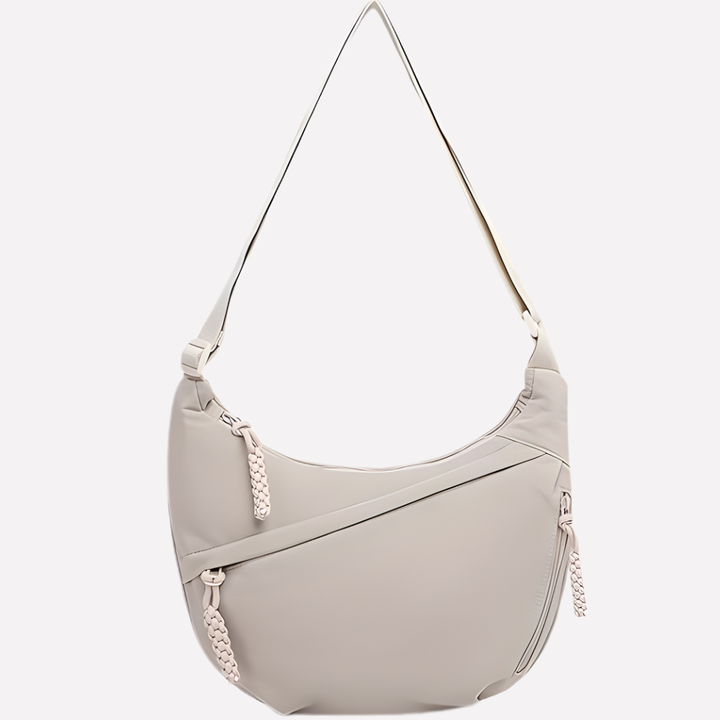 Zelina | Crescent Crossbody Bag for Women - detail view