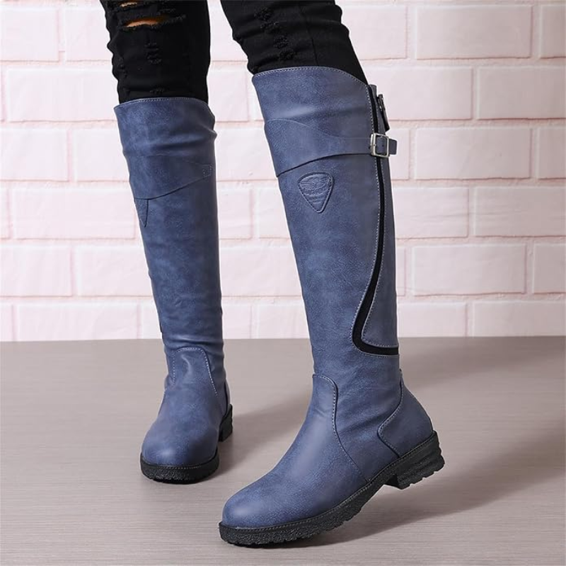 Sylviane | Wide Fit Winter Boots for Women - angled view