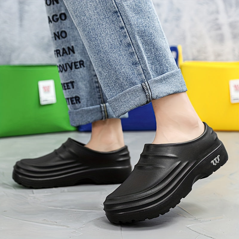 Everyday Leather Clogs — women's clogs in khaki