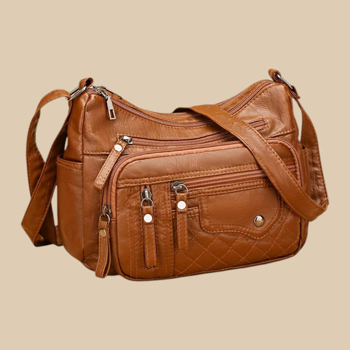 Philippine | Multi Pocket Crossbody Bag for Women - side view