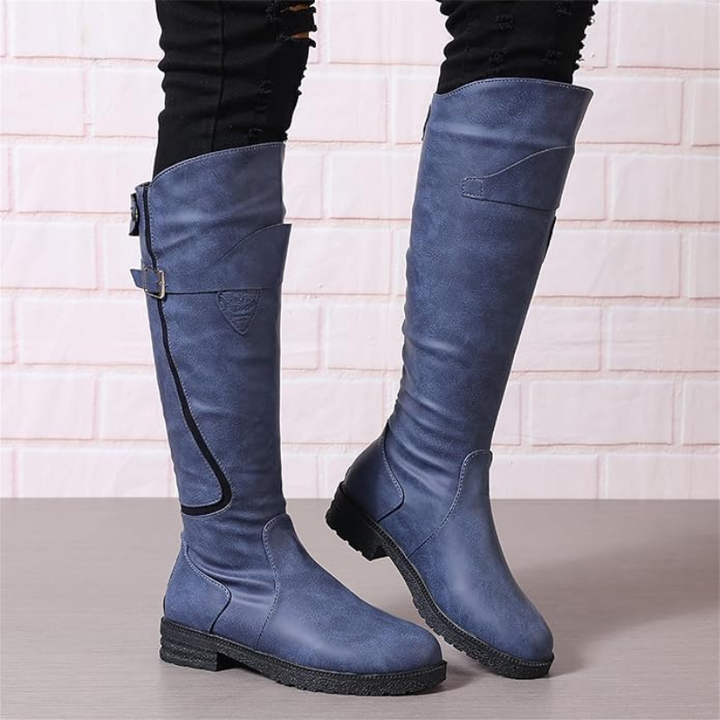 Sylviane | Wide Fit Winter Boots for Women - back view