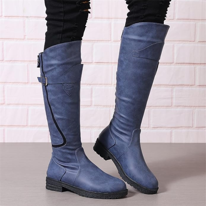 Sylviane | Wide Fit Winter Boots for Women - back view