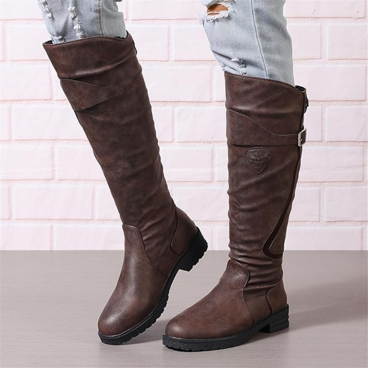 Sylviane | Wide Fit Winter Boots for Women - detail view