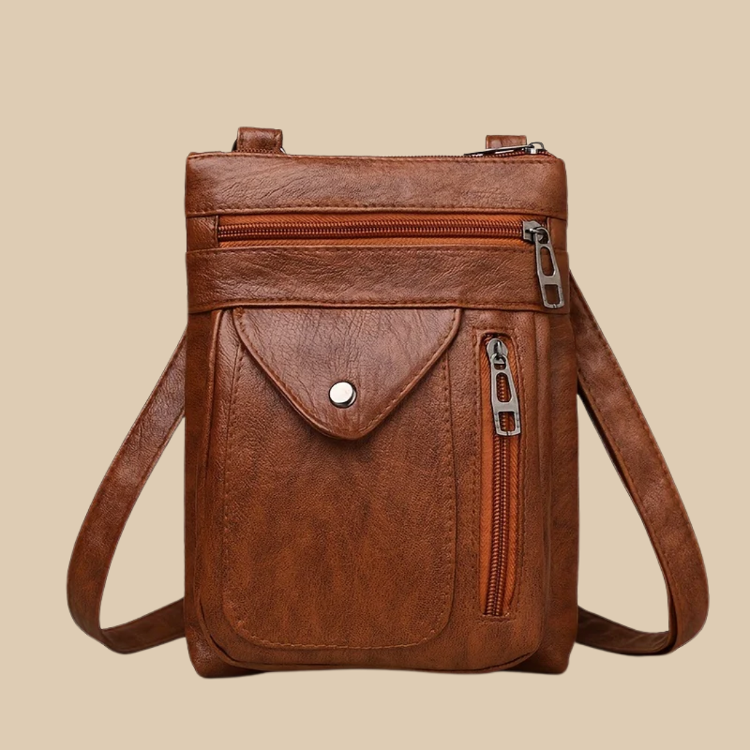 Ondine | Flap Crossbody Bag for Women - angled view