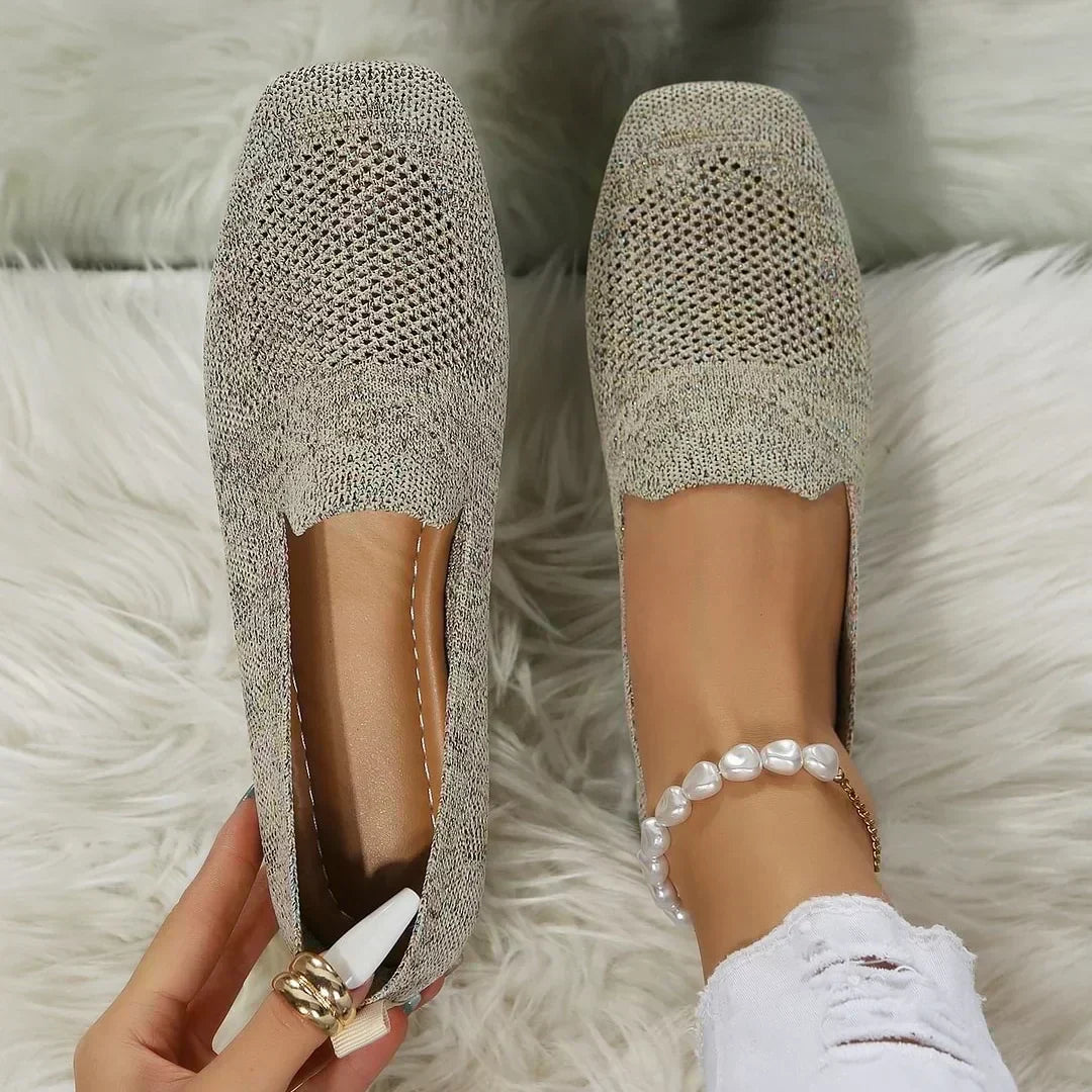 Soft Sole Black Loafers — women's loafers in khaki