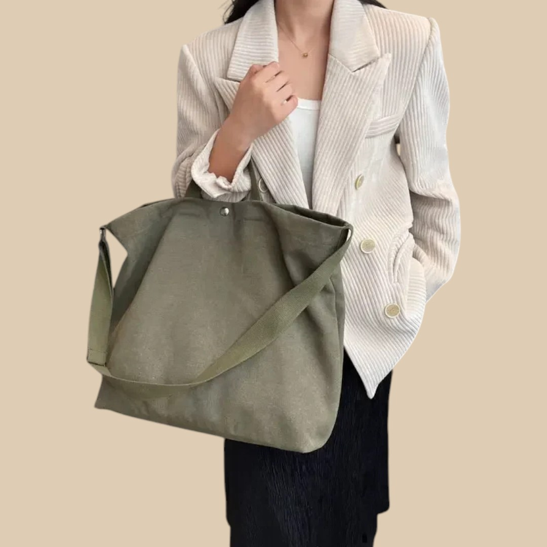 Cerise | Shoulder Tote Bag for Women - side view