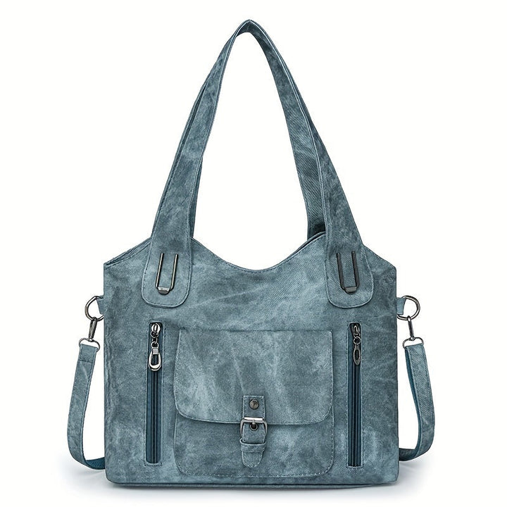 Eulalie | Vintage Shoulder Bag for Women - worn view