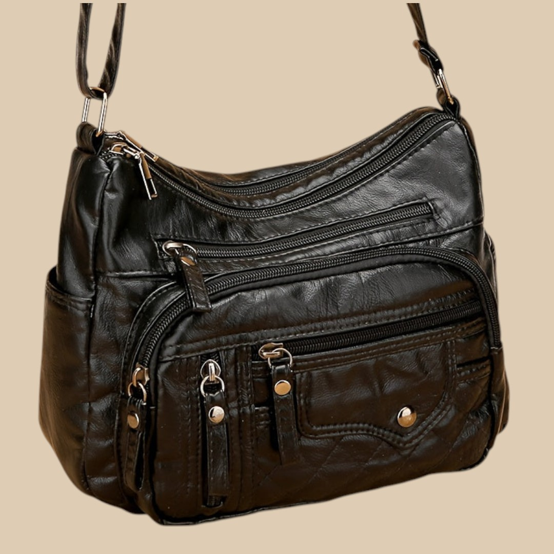 Philippine | Multi Pocket Crossbody Bag for Women - close-up