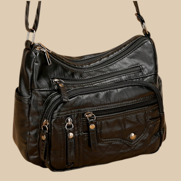 Philippine | Multi Pocket Crossbody Bag for Women - close-up