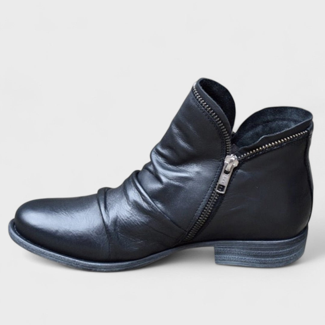 Hortense | Wide Fit Ankle Boots for Women - side view