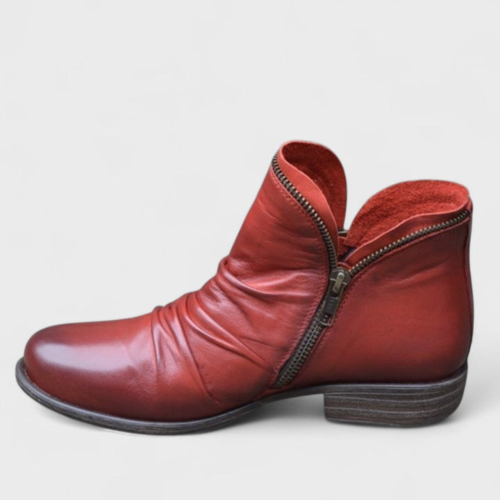 Hortense | Wide Fit Ankle Boots for Women - back view