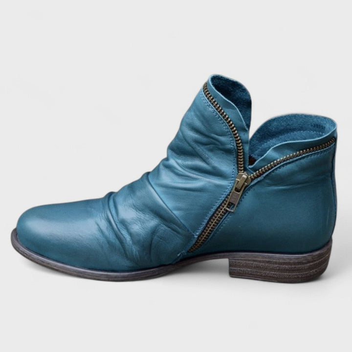 Hortense | Wide Fit Ankle Boots for Women - angled view