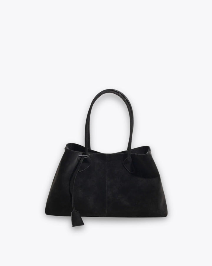 Maylis | Structured Tote Shoulder Bag for Women - angled view
