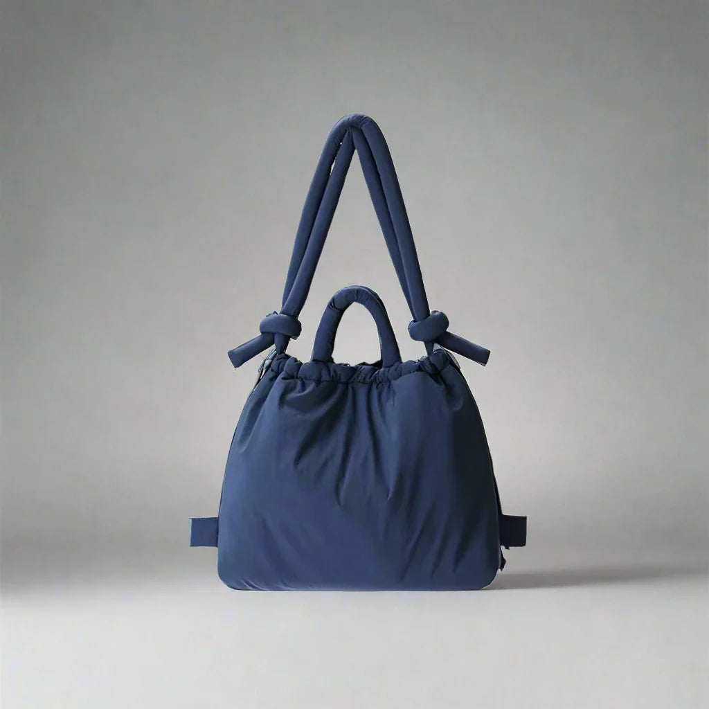 Isaure | Padded Drawstring Tote Bag for Women - interior view