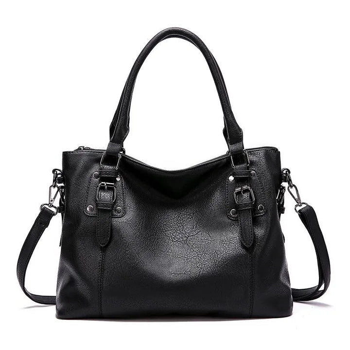 Jacinthe | Retro Tote Shoulder Bag for Women - side view