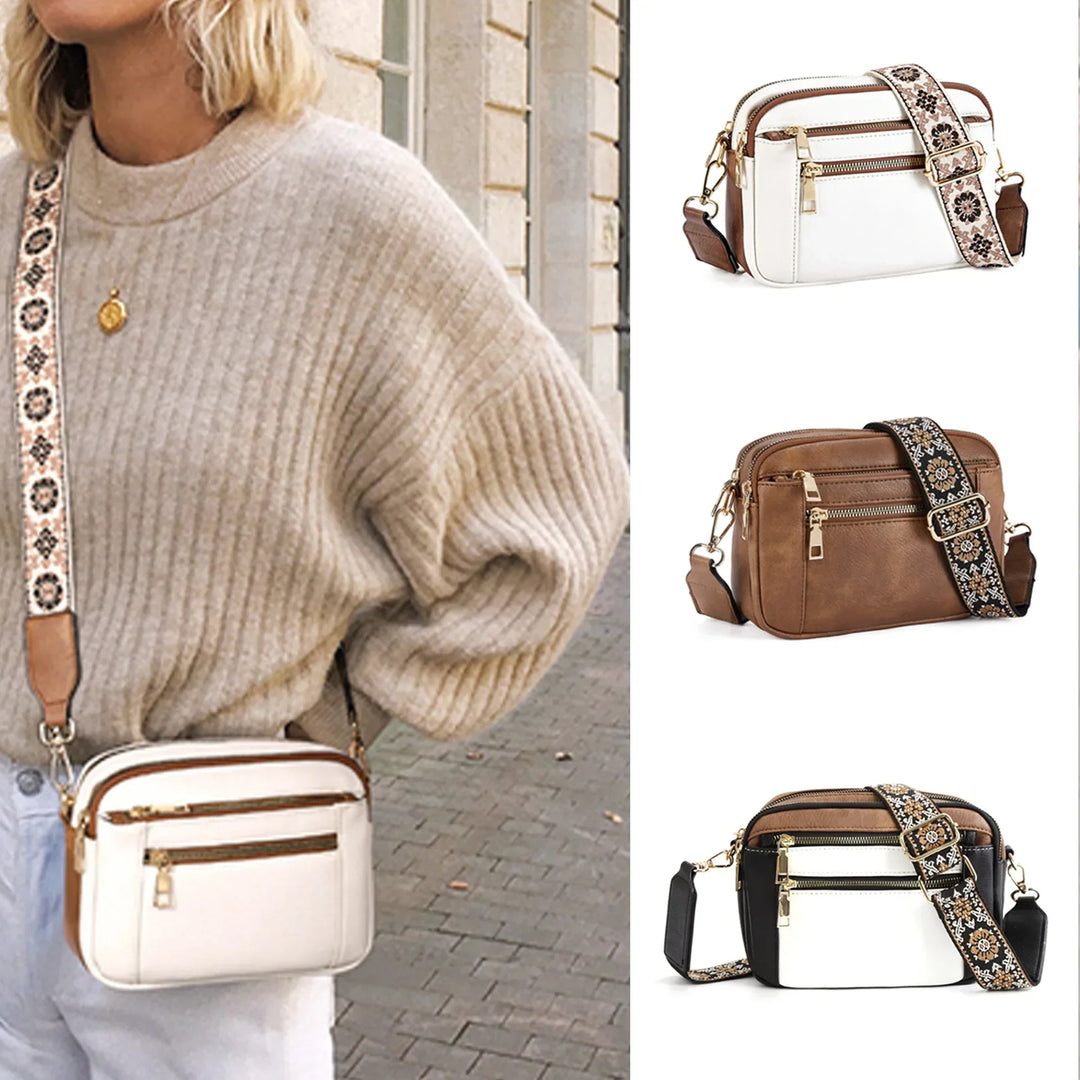 Oriane | Crossbody Shoulder Bag for Women - angled view