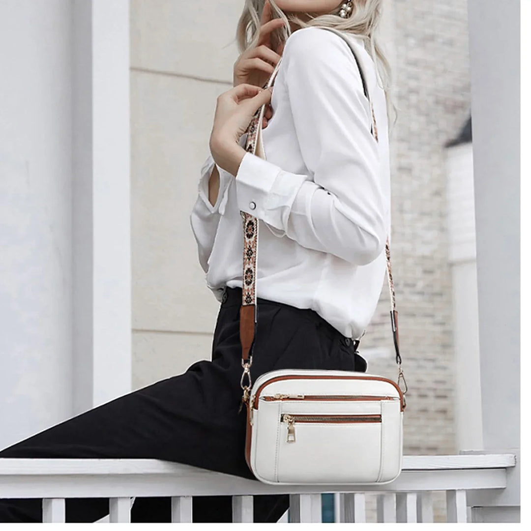 Oriane | Crossbody Shoulder Bag for Women - worn view