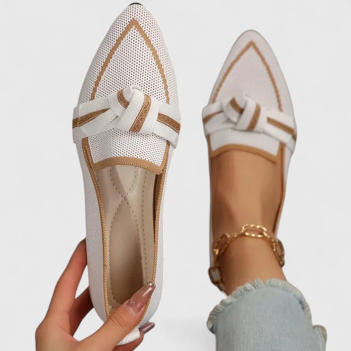 Comfort Brown Loafers — women's loafers in blue