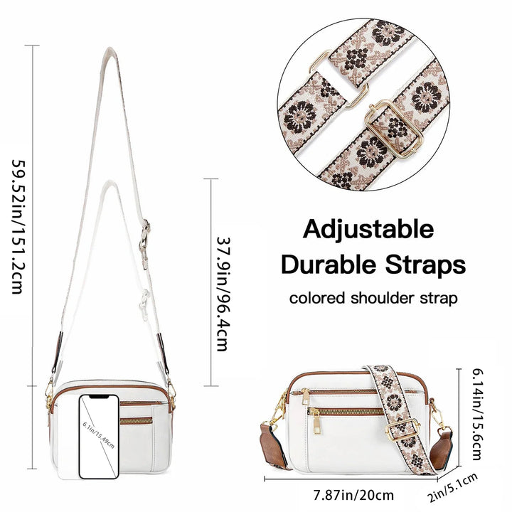 Oriane | Crossbody Shoulder Bag for Women - close-up