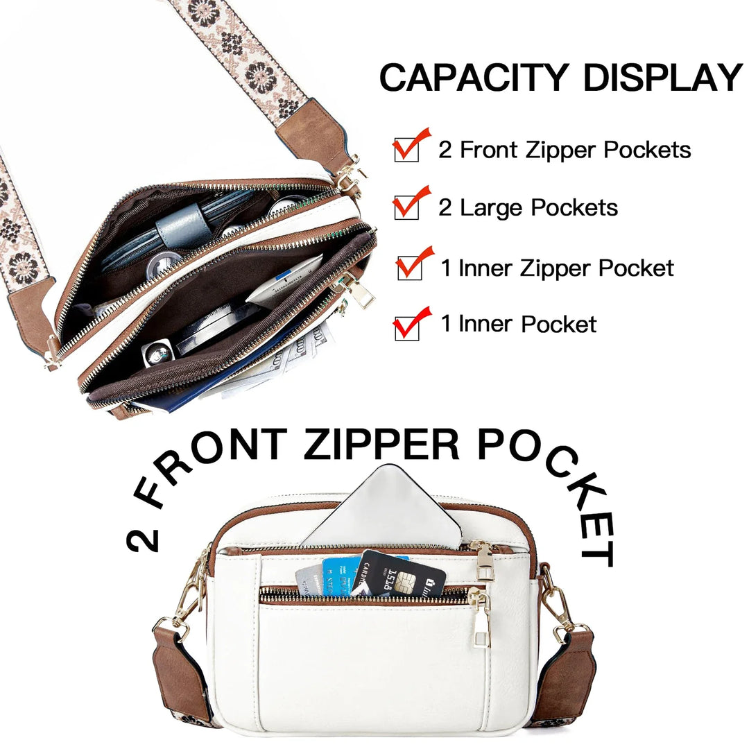 Oriane | Crossbody Shoulder Bag for Women - strap detail