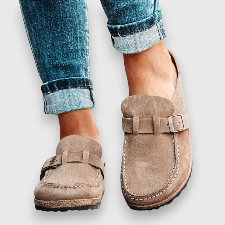 Soft Sole Slip On Loafers — women's loafers in green