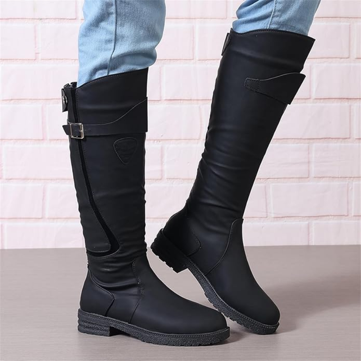 Sylviane | Wide Fit Winter Boots for Women - side view