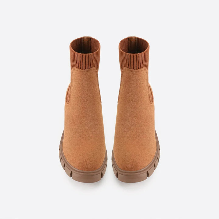 Chunky Lug Sole Chelsea Boots — chelsea boots for women in grey