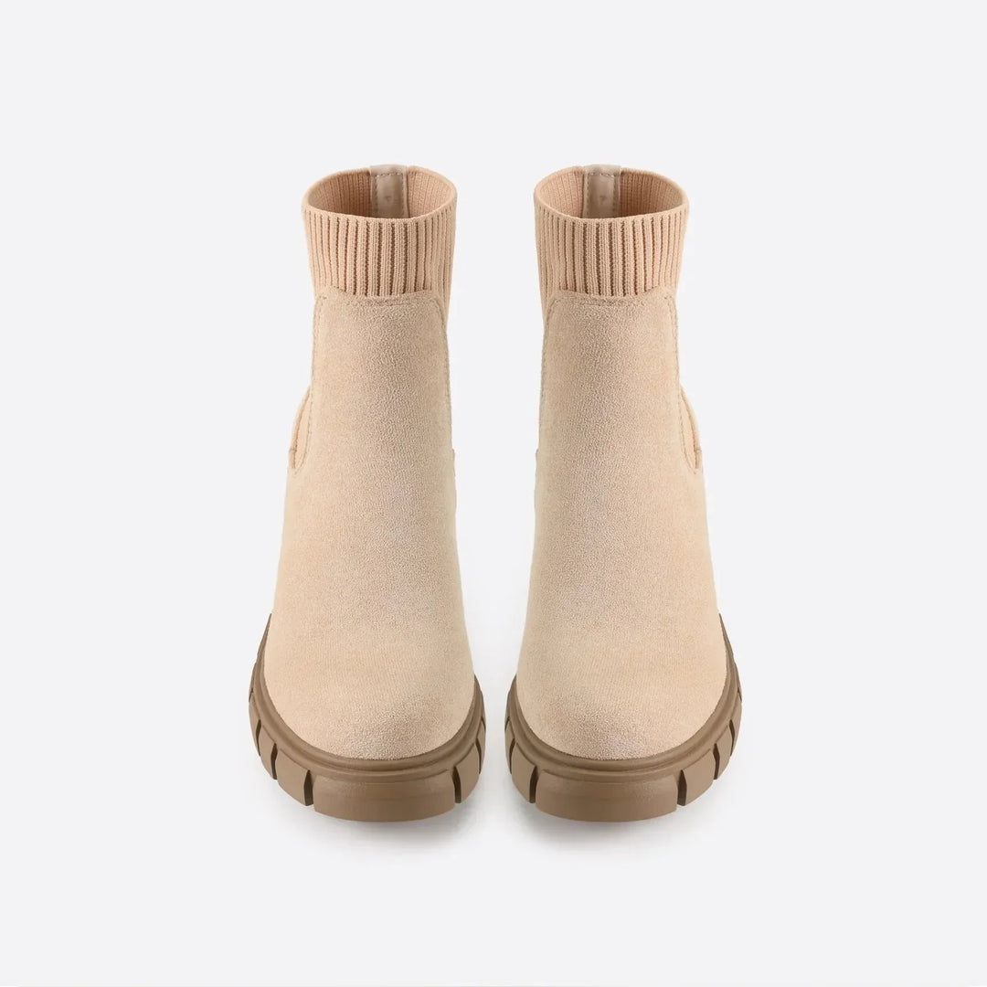 Chunky Lug Sole Chelsea Boots — chelsea boots for women in brown