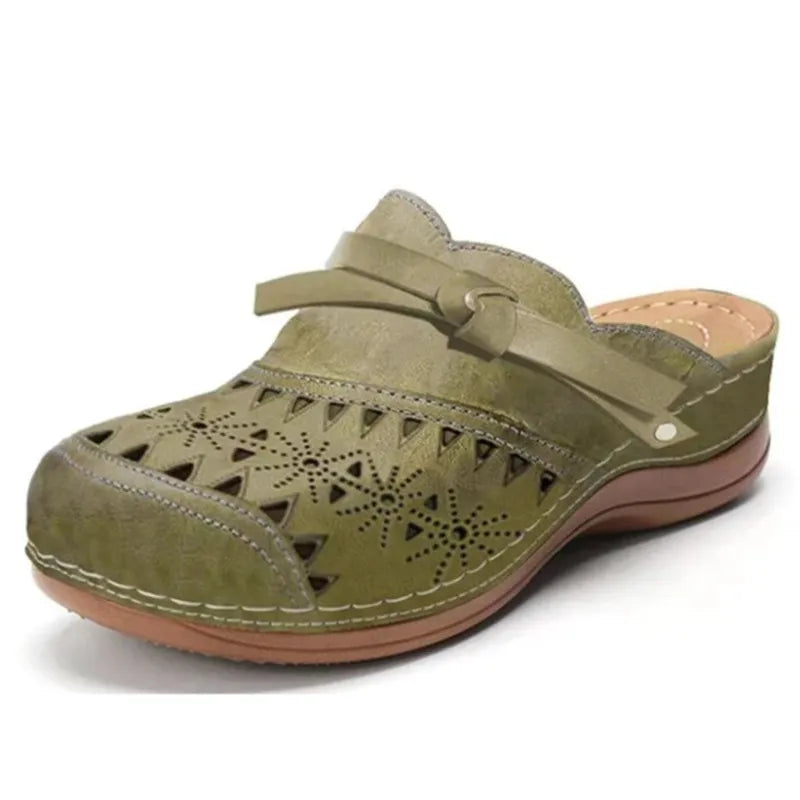 Everyday Leather Clogs — women's clogs in brown