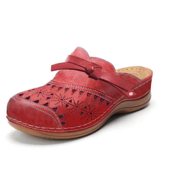 Everyday Leather Clogs — women's clogs in sky blue