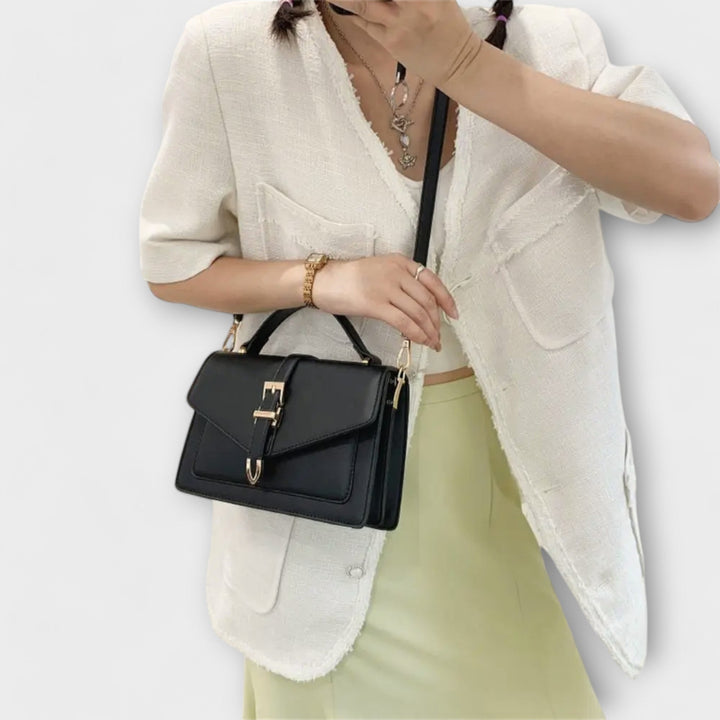Eleonore | Structured Crossbody Bag for Women - detail view