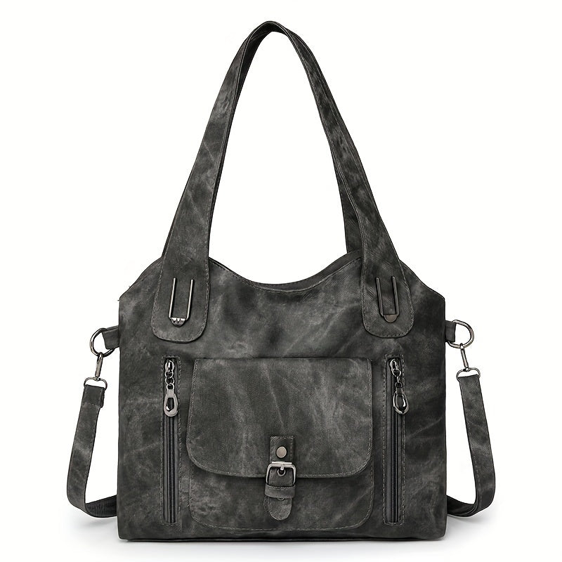 Eulalie | Vintage Shoulder Bag for Women - angled view
