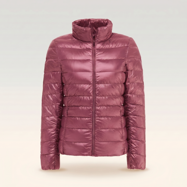 Ghislaine Ultralight Padded Puffer Jacket Packable for Women in Pink