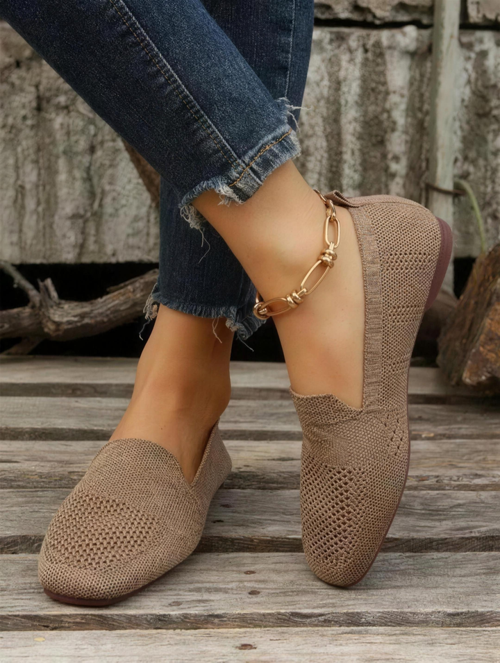 Soft Sole Black Loafers — women's loafers in khaki