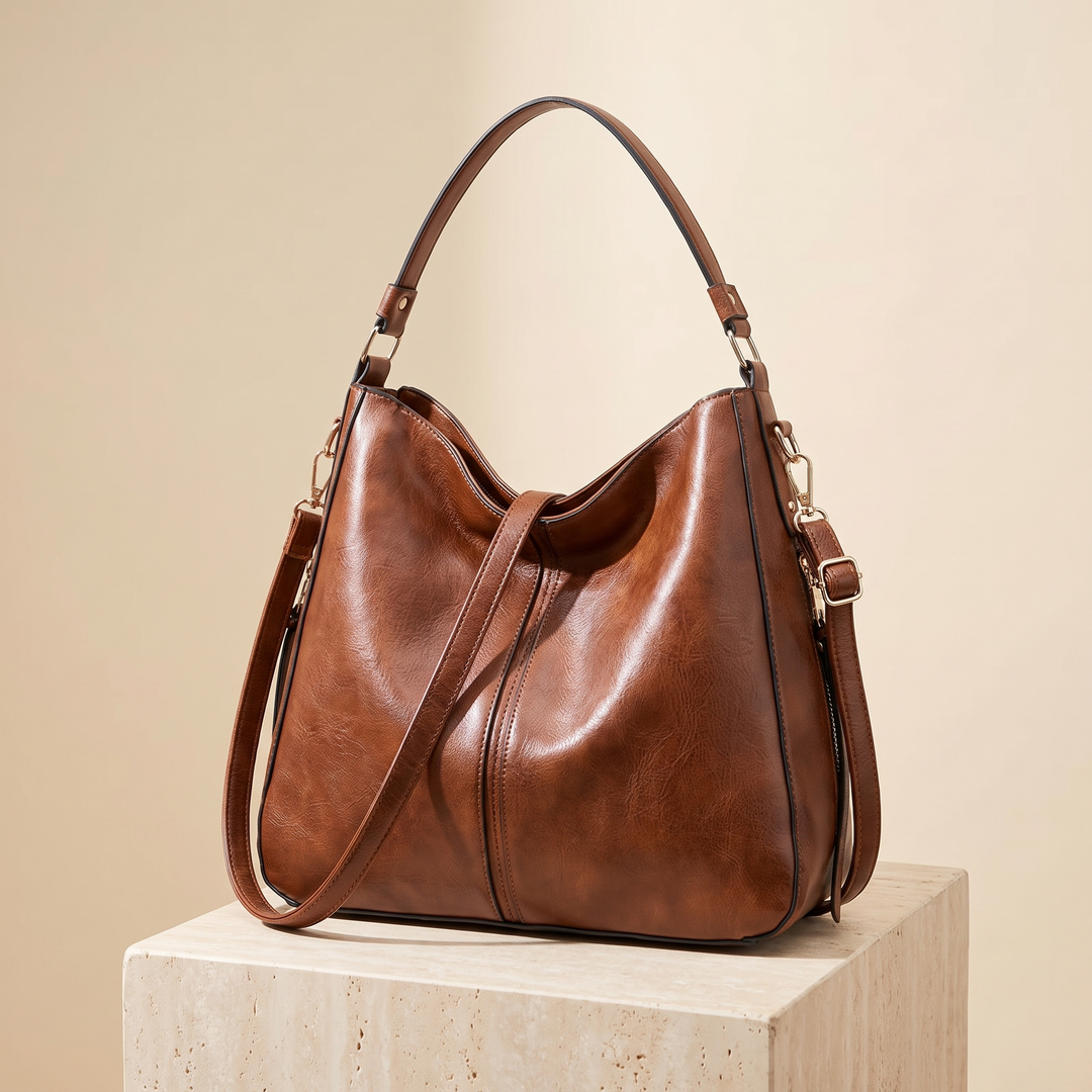 Sidoine | Retro Crossbody Bag for Women - front view