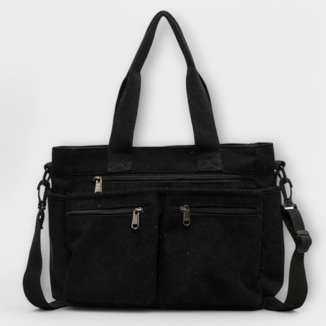 Hermine | Brown Shoulder Tote Bag for Women - alternate view