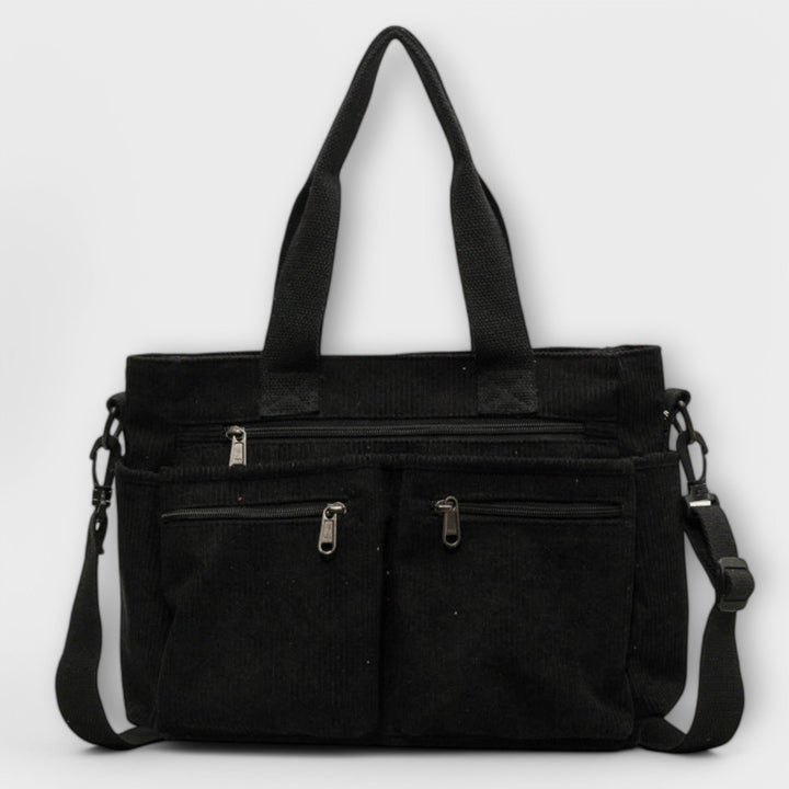 Hermine | Brown Shoulder Tote Bag for Women - alternate view