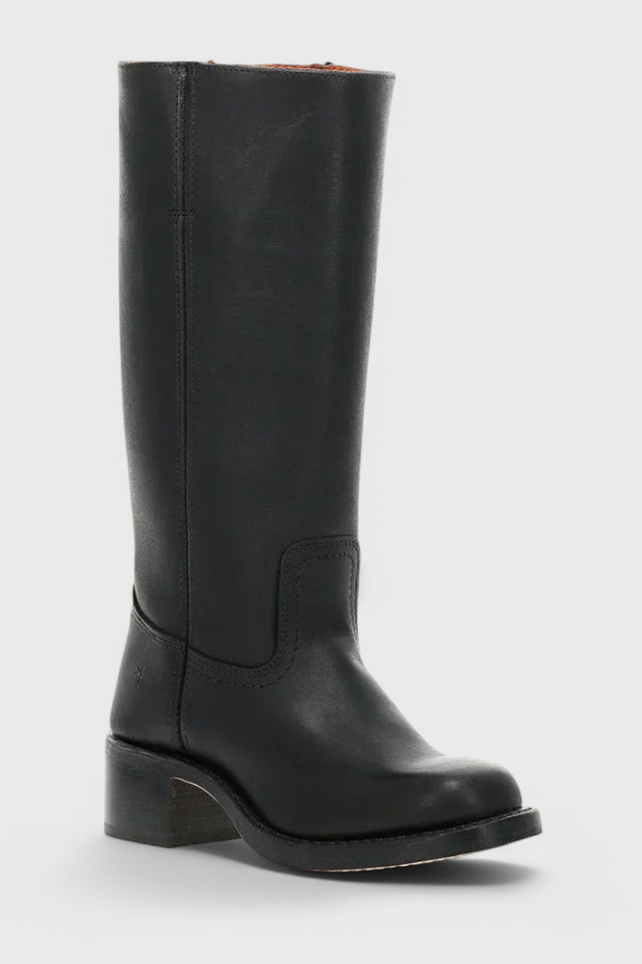 Classic Leather Knee High Boots — knee high boots for women in brown
