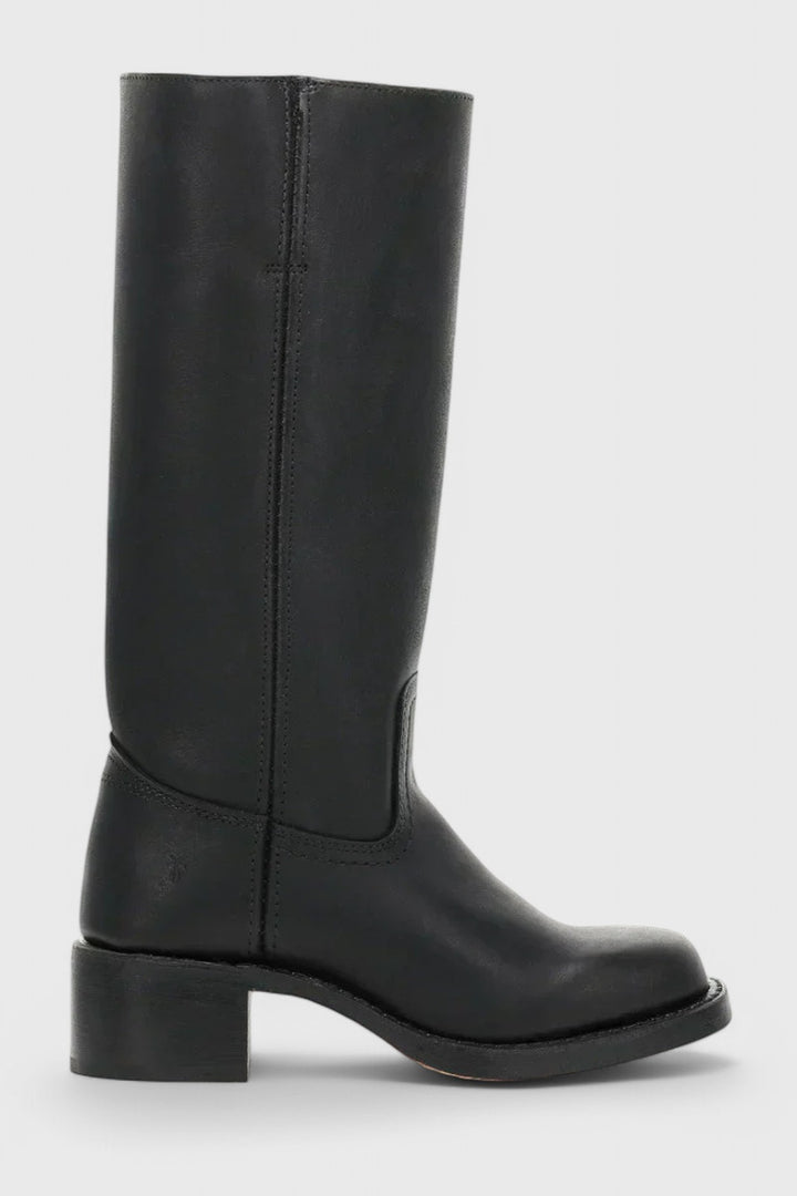 Classic Leather Knee High Boots — knee high boots for women in brown