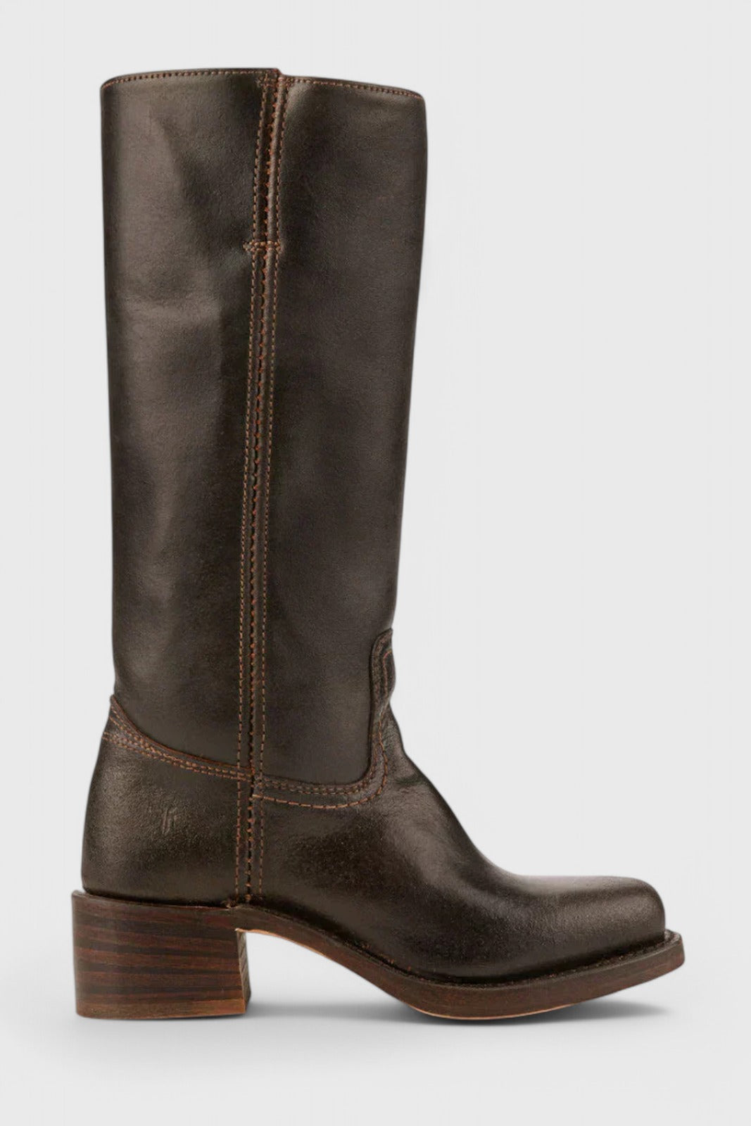Classic Leather Knee High Boots — knee high boots for women in brown