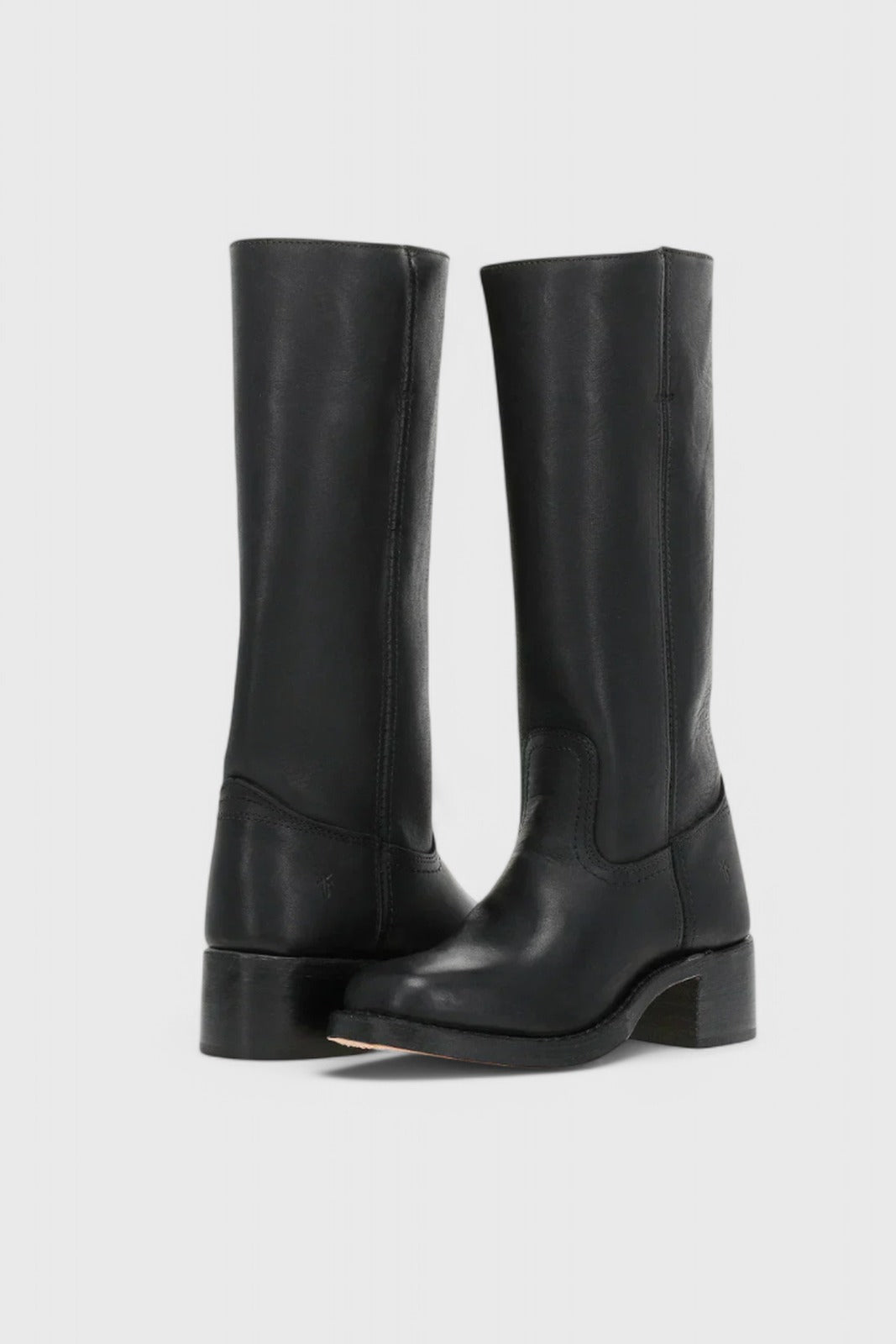 Classic Leather Knee High Boots — knee high boots for women in brown