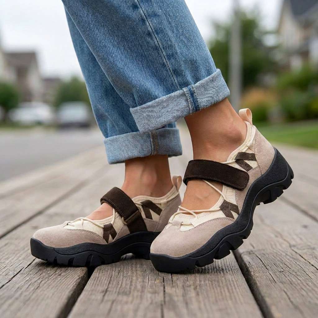 Elegant Leather Loafers — women's loafers in beige