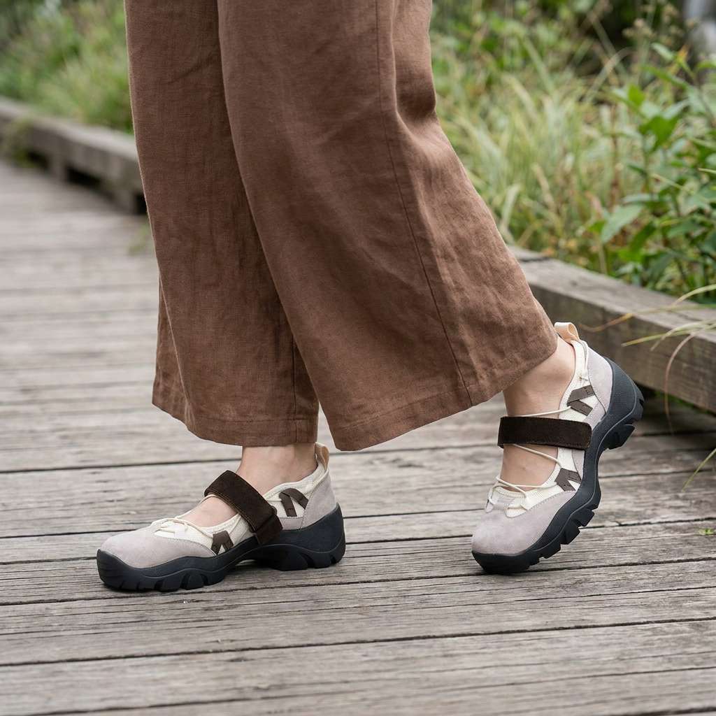 Elegant Leather Loafers — women's loafers in beige
